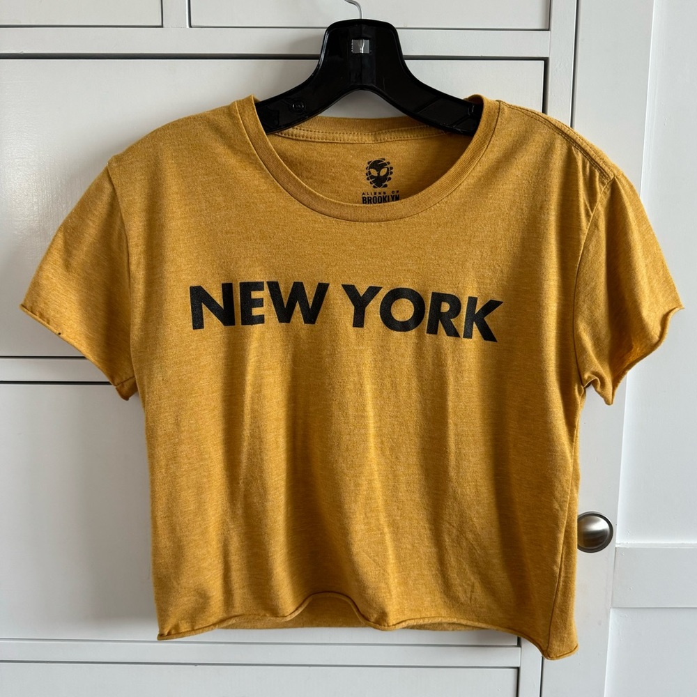 New York crop top